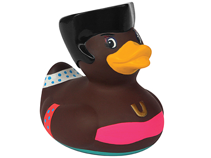 Canard " Deluxe Disco Queen Duck"