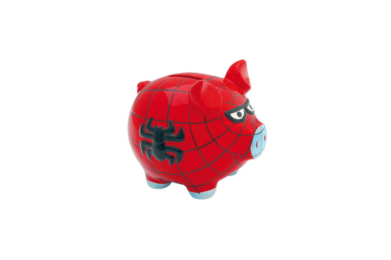 Tirelire "spider cochon"